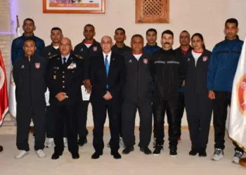 وزير الدفاع يزور إدارة التربية البدنية والرياضة العسكرية