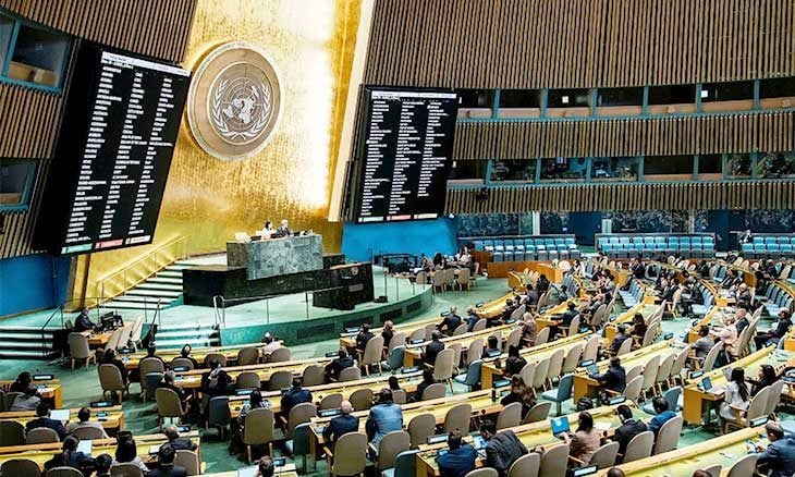 الجمعية العامة تعتمد قرارا يؤكّد حقّ الشّعب الفلسطيني في تقرير المصير