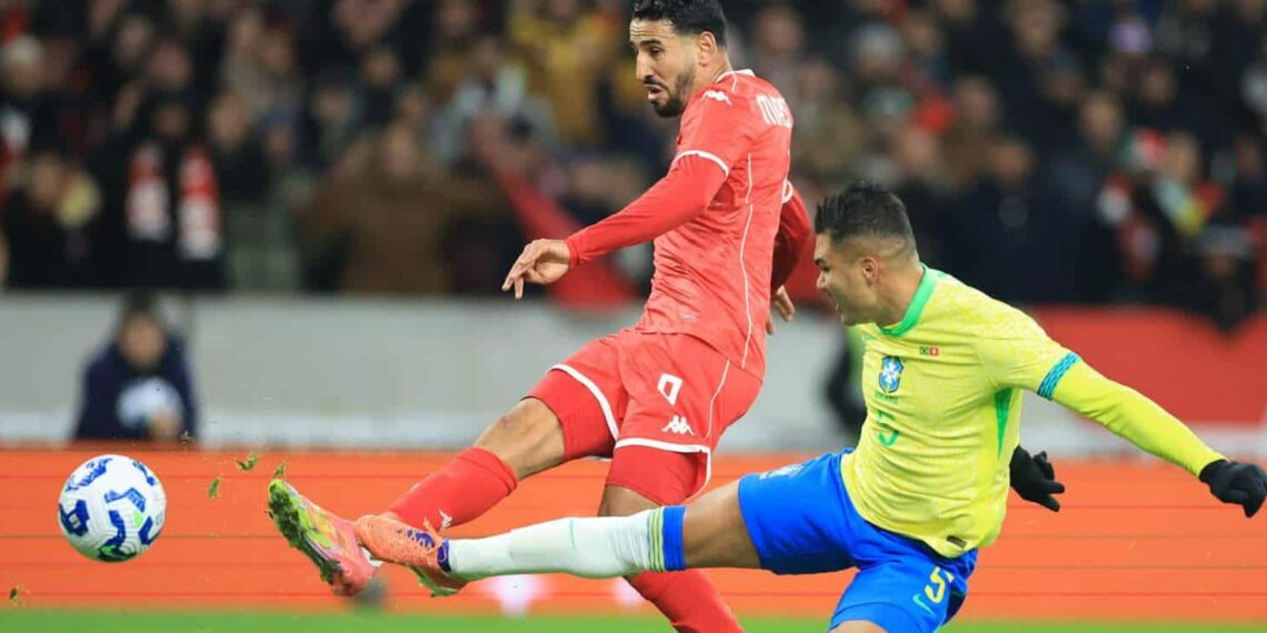 كرة القدم: تونس تلعب الندّ للندّ ضدّ البرازيل وتفرض عليه التعادل