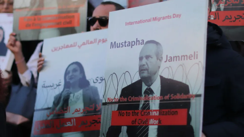 في قضية المجلس التونسي للاجئين: الإفراج عن مصطفى الجمالي وعبد الرزاق كريمي