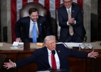 في خطاب حالة الاتحاد: ترامب يركّز على الإقتصاد والهجرة ويتعهّد بمنع إيران من صنع سلاح نووي