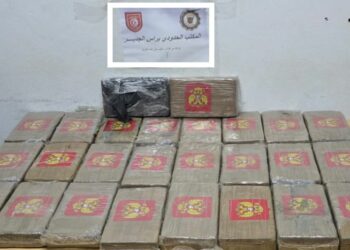 معبر رأس الجدير: إحباط محاولة إدخال حوالي 30 كغ من الكوكايين