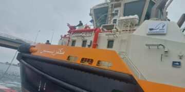 بنز ت: وصول الجرار البحري الخامس “مكتريس” إلى الميناء التجاري