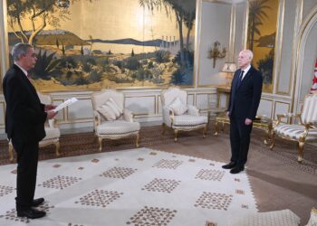 رئيس الجمهورية يتسلّم أوراق اعتماد خمسة سفراء جدد بتونس