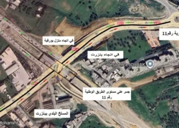 بداية من الغد: تحويل جزئي لحركة المرور بمدينة بنزرت لمدة 5 أشهر
