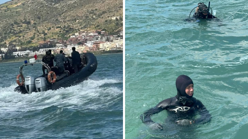 انتشال جثة بحار مفقود بغار الملح