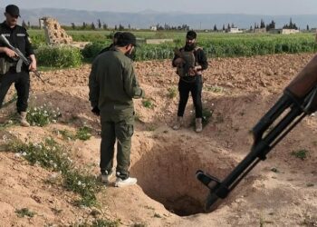 سوريا: العثور على نفق يمتد من حمص إلى لبنان