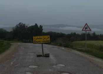 بسبب الأمطار الغزيرة: انقطاع طرقات في ولاية جندوبة