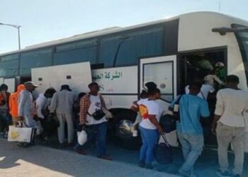وزارة الداخلية: نقل 210 مهاجرين غير نظاميين إلى مخيّم الكيلومتر 21