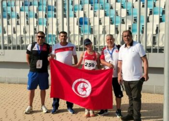التونسية إيمان الساعي تحصد ذهبية في سباق 10000 متر مشي ضمن منافسات البطولة العربية الأولى لألعاب القوى