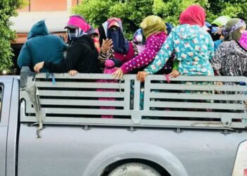 وفاتان و13 مصابا في انقلاب شاحنة لنقل العاملات الفلاحيات بسيدي بوزيد