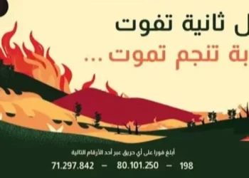 كل ثانية تفوت، غابة تنجم تموت… حملة للتبليغ السريع عن الحرائق