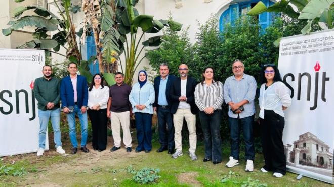 النقابة الوطنية للصحفيين: لائحة المؤتمر السابع توصي التمسّك بالدّفاع عن حريّة الصّحافة التّعبير