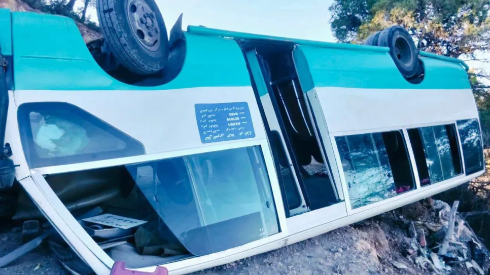 الجزائر.. إصابة 37 طفلًا في انقلاب حافلة بولاية الشلف