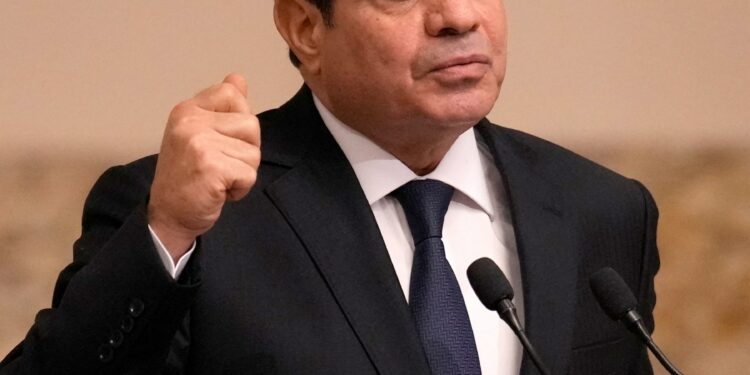 السيسي يحذّر: حقوق ومصالح مصر المائيّة تمثّل قضيّة وجوديّة