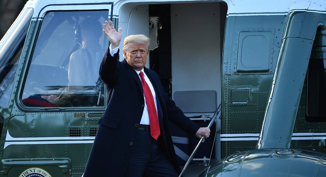 Donald Trump est parti, mais «je reviendrai»