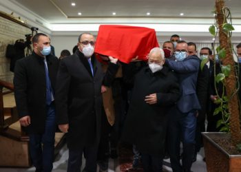 Méchichi et Ghannouchi à l&rsquo;accueil de la dépouille de Meherzia Laabidi à l&rsquo;aéroport