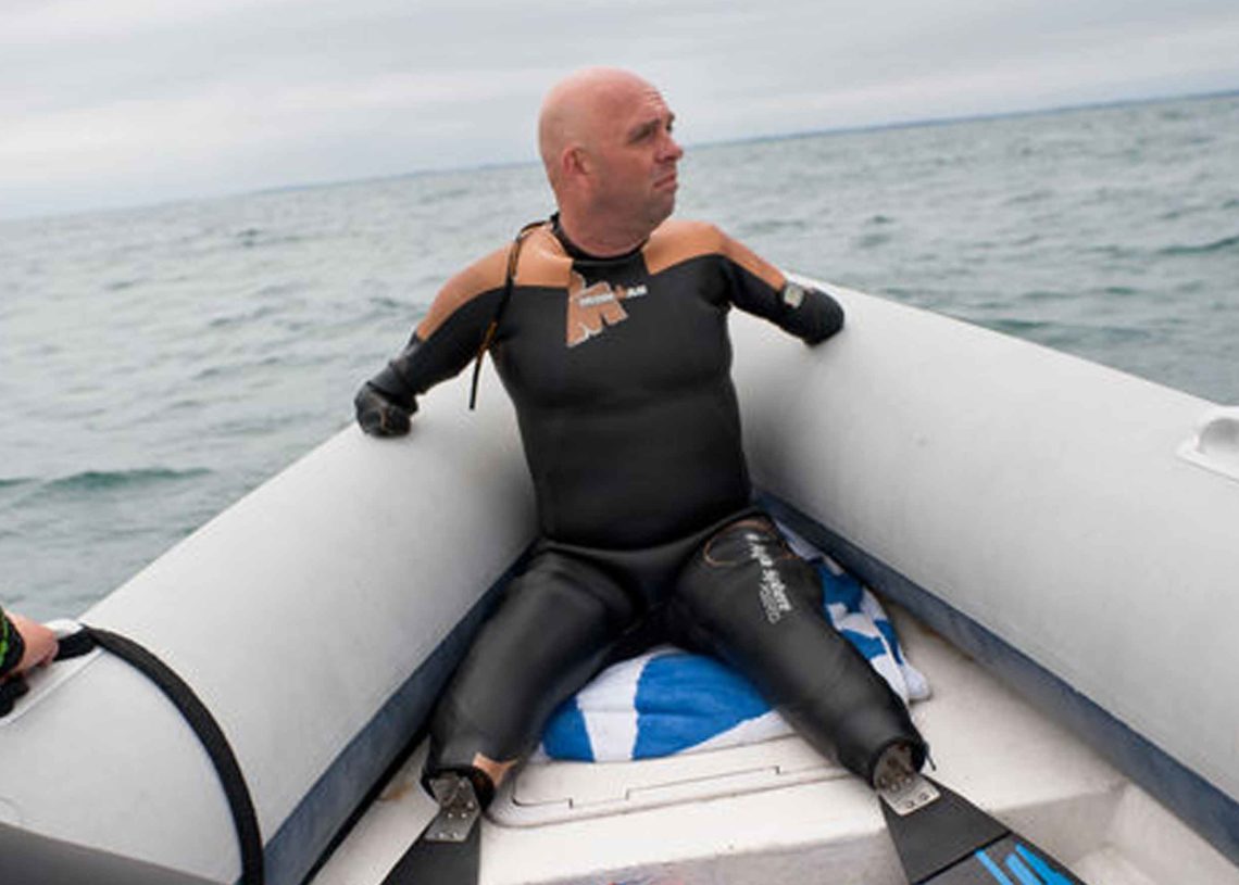 Philippe Croizon, sans bras ni jambes, dans l’espace…