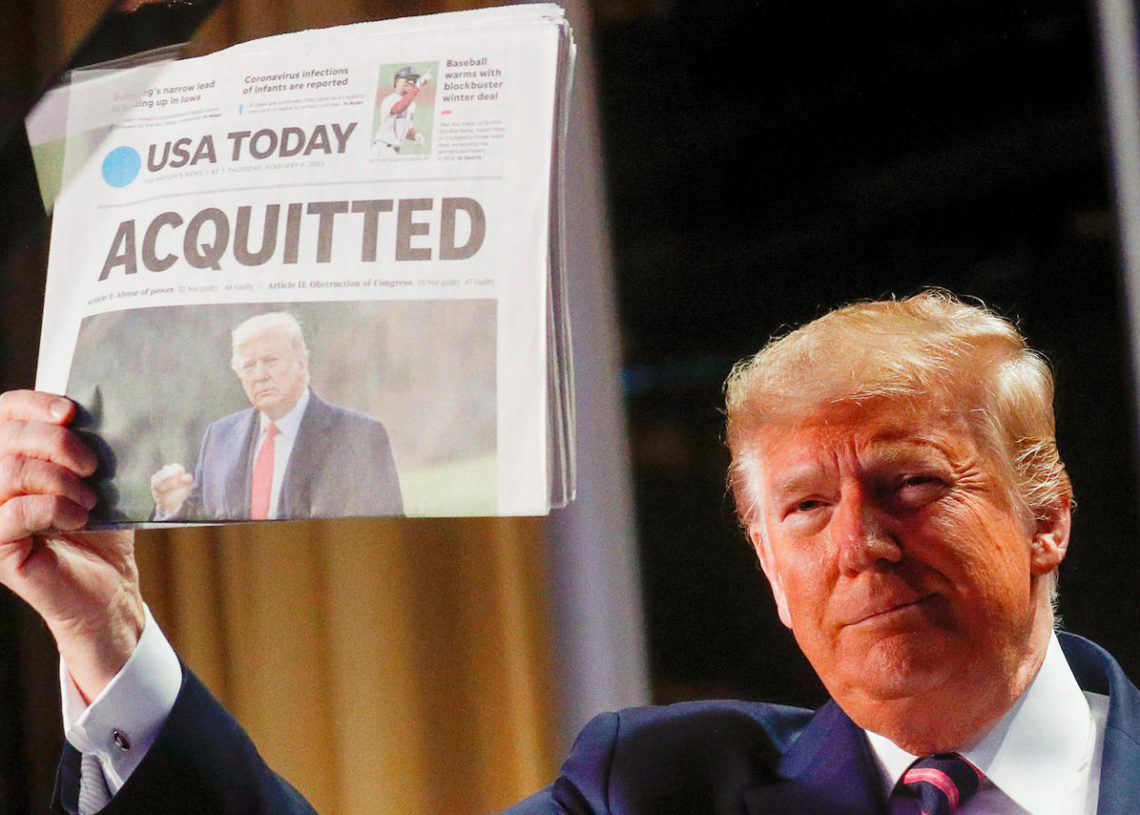 Donald Trump acquitté par le Sénat? Sans doute, mais…