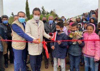 L&rsquo;ambassadeur Japonais inaugure une école à Jendouba
