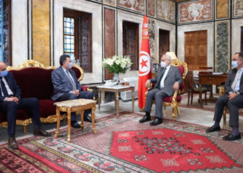 Ghannouchi et Bouderbala d&rsquo;accord sur la nécessité du Dialogue pour sortir de la crise en Tunisie