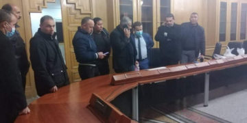 Sit-in du syndicat des forces de sécurité intérieure au siège du gouvernement