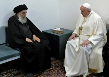 Une rencontre de paix entre François et Ali Sistani