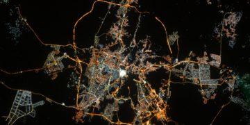 La Mecque vue de l&rsquo;espace par Thomas Pesquet