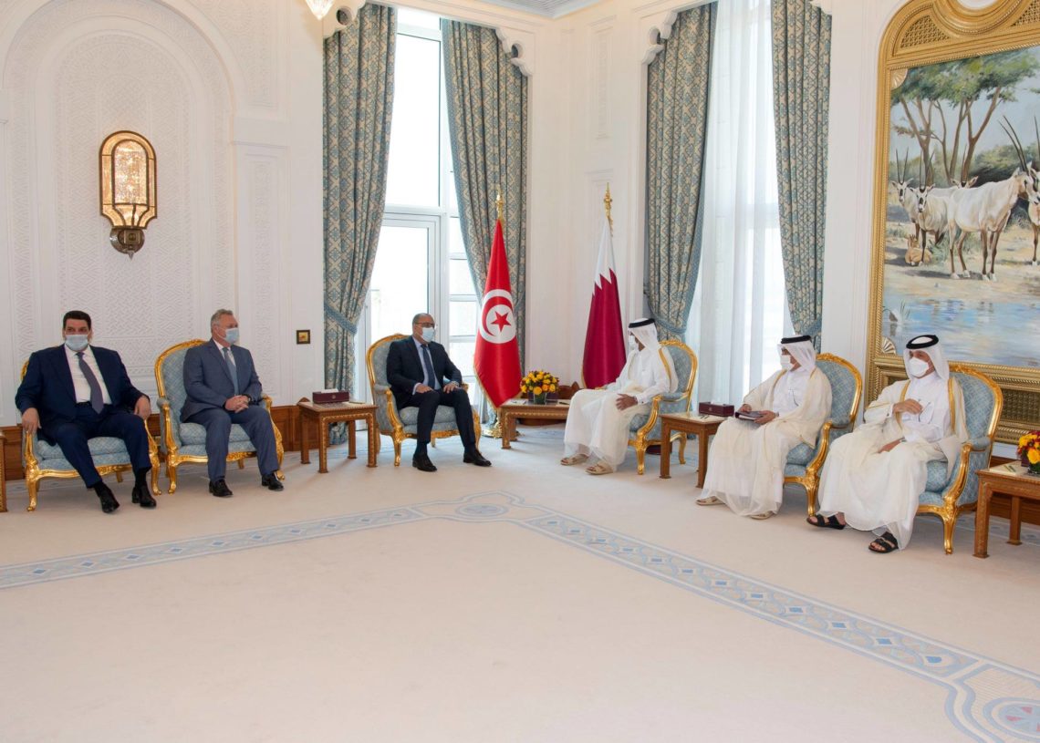 Méchichi reçu par le chef du gouvernement qatari