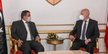 Arrivée du Président libyen en Tunisie