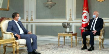 Kais Saied reçoit Zouhair Maghzaoui