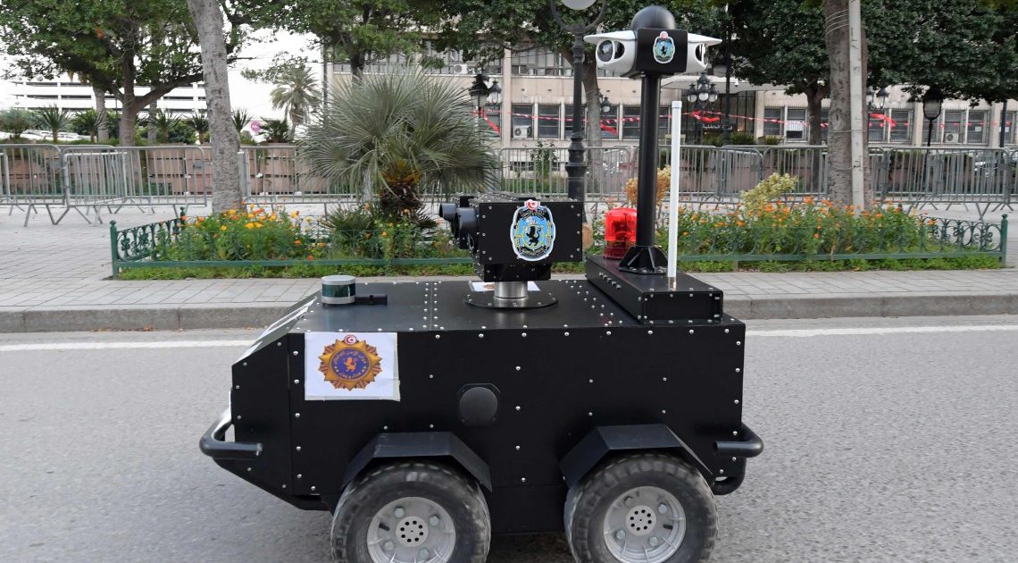 Commande du robot P-Guard par l&rsquo;armée française