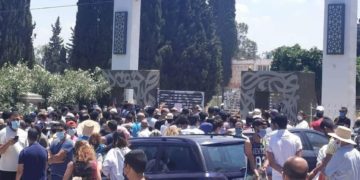 Colère des citoyens au centre de vaccination de Radès