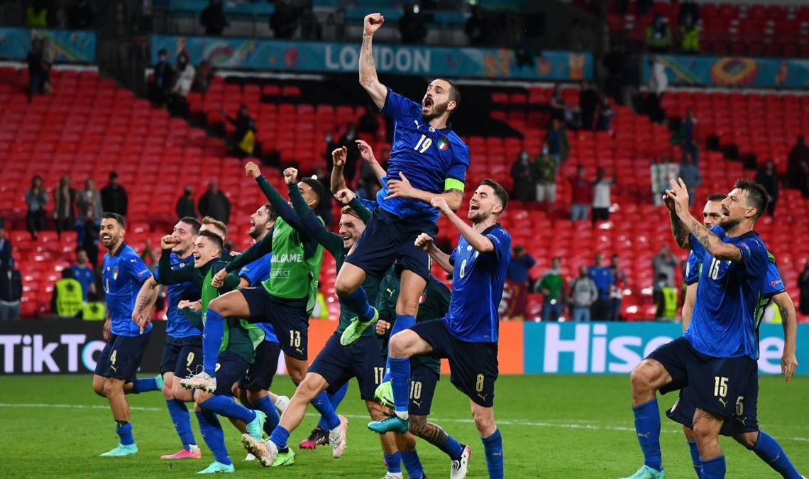 Italie- Angleterre (1-1) et (3-2) aux TAB. La Squadra Azzurra sur le toit de l’Europe.