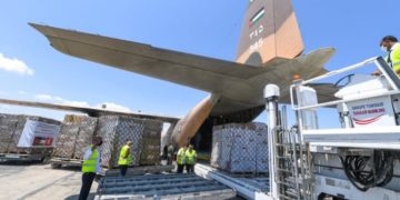 Un avion Jordanien chargé d’aides médicales atterrit à Tunis