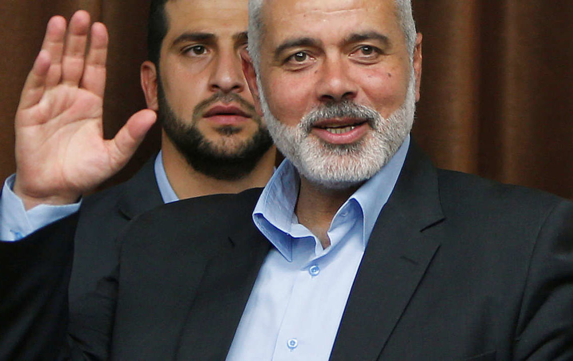 Ismaïl Henyeh réélu à la tête de Hamas