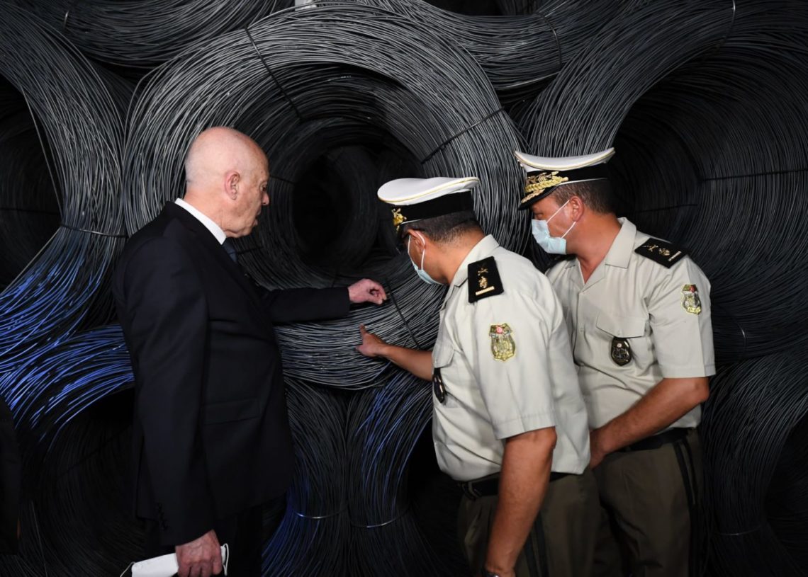 Zaghouan: saisie de 31 mille tonnes de fer