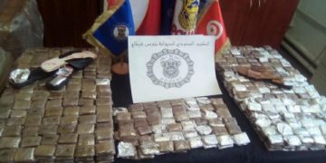 Saisie de 22 kilogrammes de résine de cannabis