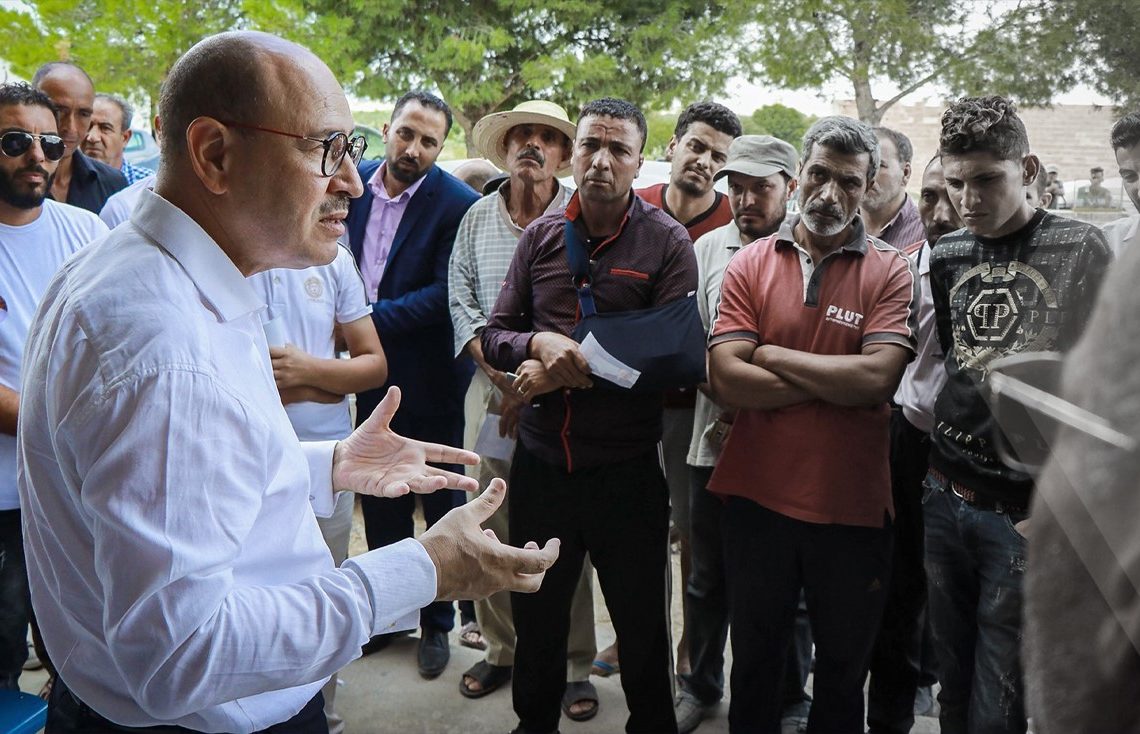 Lotfi M’Raihi… un homme en colère.