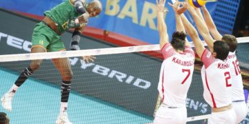 Tunisie-Cameroun en finale de la CAN de volley-ball.