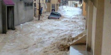 Les intempéries font deux morts à Thala