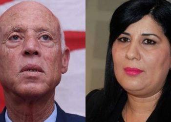 Abir Moussi décidée à porter plainte contre Kais Saied