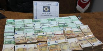 Tunis-Carthage: saisie de près de cinq millions de dinars