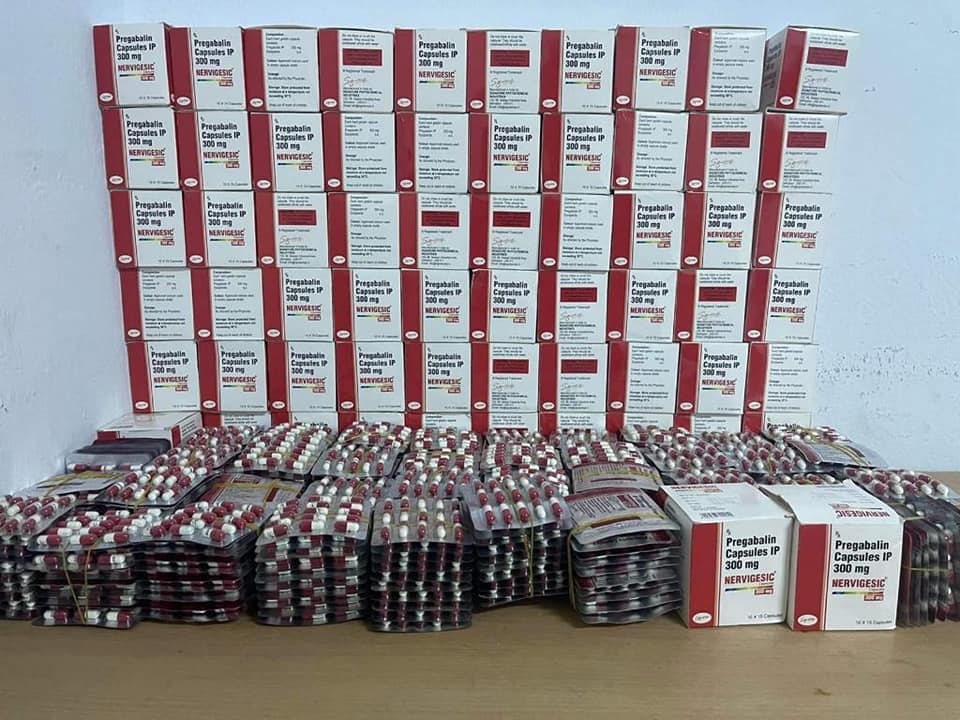 Douane: Saisie de 15 mille cachets de pregabalin à Ras Jdir