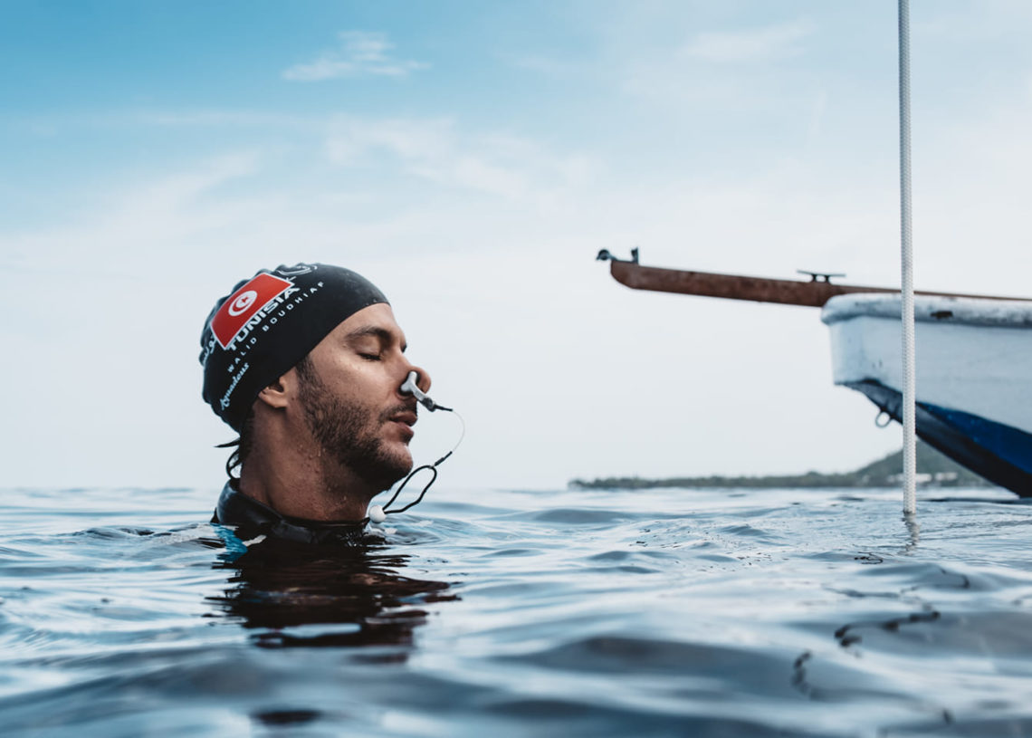 Walid Boudhiaf, Vice- champion du monde d’apnée