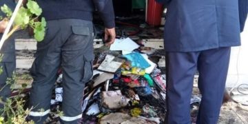 Menzah 1: Incendie à librairie El Moez