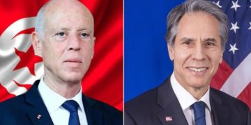 Entretien téléphonique entre Kais Saied et Anthony Blinken