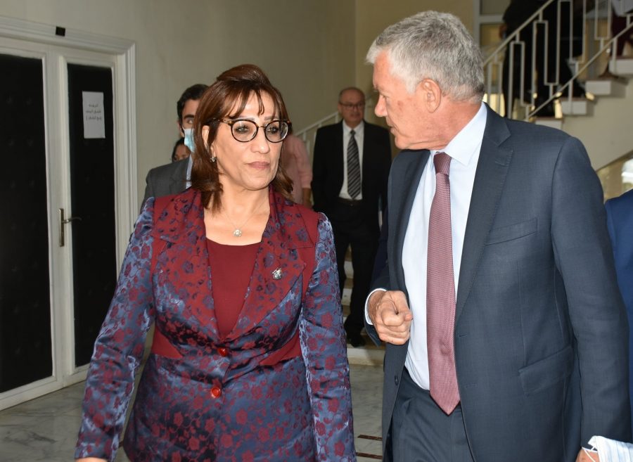 Sousse: Raja Trabelsi reçoit l’ambassadeur de France