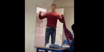 Expulsion d&rsquo;un élève pour avoir jeté des sous-vêtements sur son professeur