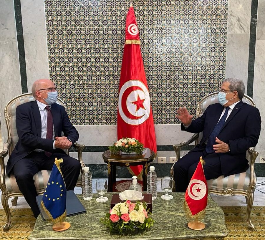 Othman Jarandi reçoit Marcus Cornaro
